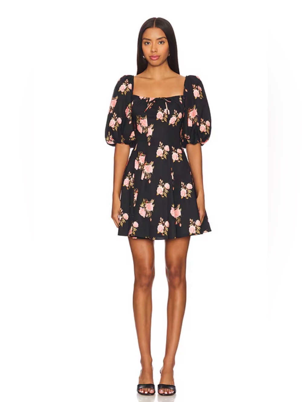 BNWT XS Selkie Mini Day Dress in Night Rose